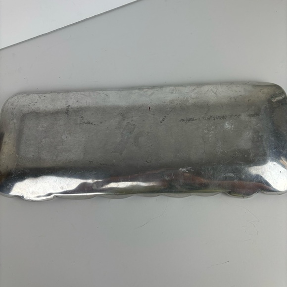 Metal Silver Tone Oblong Horse/Equestrian Tray - Picture 6 of 10